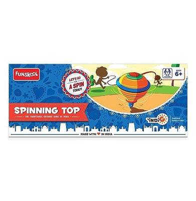 imagFunskool Spinning Top Traditional Outdoor Game