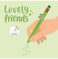 imag3Gel Pen With Animal Decoration - Lovely Friends - Koala