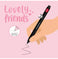 imag2Gel Pen With Animal Decoration - Lovely Friends - Panda