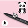 imag3Gel Pen With Animal Decoration - Lovely Friends - Panda
