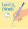 imag3Gel Pen With Animal Decoration - Lovely Friends - Sloth