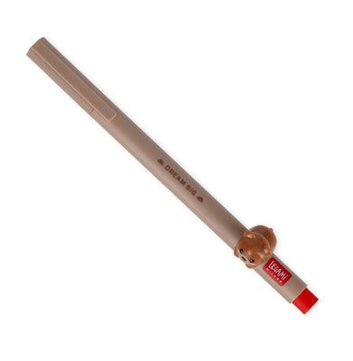 imagGel Pen With Animal Decoration - Lovely Friends - Teddy Bear