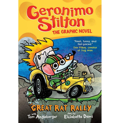 imagGeronimo Stilton Graphic Novel #3: The Great Rat Rally Hardcover Geronimo Stilton and Tom Angleberger Geronimo Stilton and Tom Angleberger