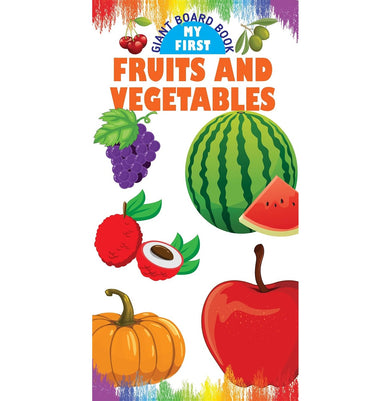 imagGiant Tall Board Book:My First Fruits & Vegetable Board book Wilco Publishing House and Wilco International LLP