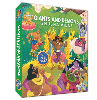 imagGiants and Demons: Collection of 6 Books : Mahishasura Putana Ghatotkacha Bhasmalochana Kumbhakarna and Tadaka Paperback Shubha Vilas