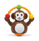 imag1Giggles Push & Crawl Monkey Toy - Brown