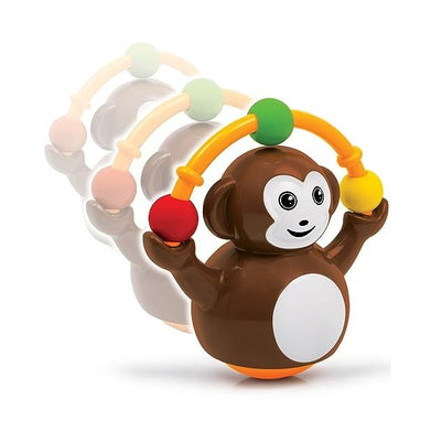 imagGiggles Push & Crawl Monkey Toy - Brown