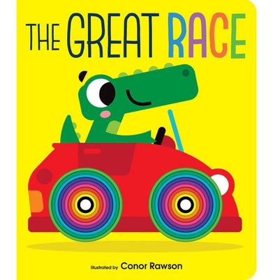 imagGraduating Board Book – The Great Race : Children's books about Crocodile : Early learning books : Board books : Die cut board books Parragon