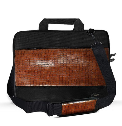 imagGripp CROC COMPACT 13.3"/14" Macbook /Laptop Bag - Brown-GR-CROC13-BRN