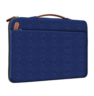 imagGripp Grace 13.3" Macbook Sleeve Bag - Blue/Camel-GR-GRA13-BLUCML