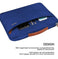 imag3Gripp Grace 13.3" Macbook Sleeve Bag - Blue/Camel-GR-GRA13-BLUCML