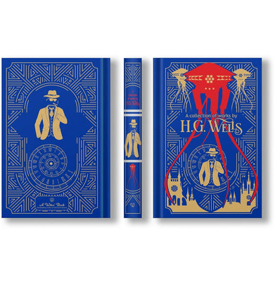 imagH.G. Wells:A Collection Of Works : Time Machine/ Island of Doctor Moreau/ Invisible Man/ War of the Worlds/ First Men in the Moon/ Worlds Set Free Leather:bound H.G. Wells and Wilco International LLP