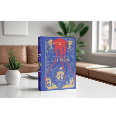 imagH.G. Wells:A Collection Of Works : Time Machine/ Island of Doctor Moreau/ Invisible Man/ War of the Worlds/ First Men in the Moon/ Worlds Set Free Leather:bound H.G. Wells and Wilco International LLP