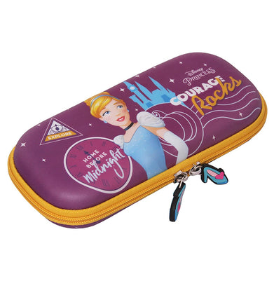 imagH M International Cinderella Princess Disney and Marvel Licensed 3D Character Embossed EVA Hard Jumbo Pencil Case