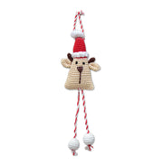 image //www.c...Handcrafted Crochet Christmas Tree Ornament- Reindeer-2D
