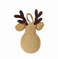 imag2Handcrafted Crochet Christmas Tree Ornament- Reindeer Face