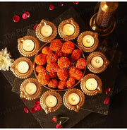 image //www.c...Handcrafted Diya Urli Bowl