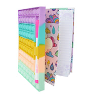 image //www.c...Happy Pop It Notebook with Pen Holder
