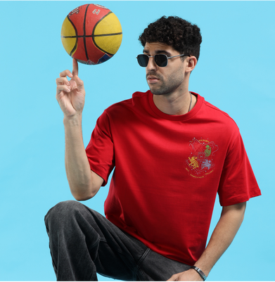 imag Harry Potter 3587 Salsa Red T Shirt X Large