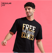 image //www.c...Harry Potter L Free The House Elves Black T Shirt