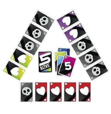 imagHasbro Gaming 5 Alive Card Game, Fast-Paced Kids Game, Easy to Learn, Fun Family Game