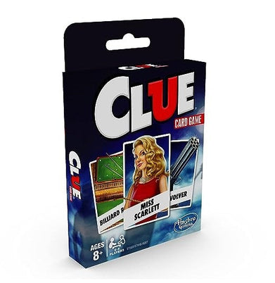 imagHasbro Gaming Clue Card Game for Kids 3-4 Players Strategy Game, Multicolor