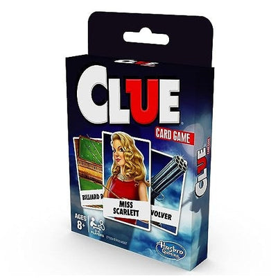 imagHasbro Gaming Clue Card Game for Kids 3-4 Players Strategy Game, Multicolor