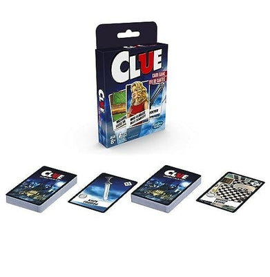 imagHasbro Gaming Clue Card Game for Kids 3-4 Players Strategy Game, Multicolor