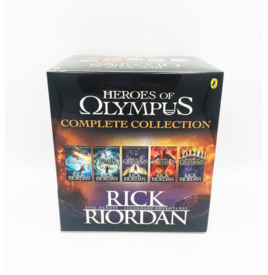 imagHeroes of Olympus Complete Collection 5 Book Slipcase Paperback Riordan Rick Paperback Rick Riordan