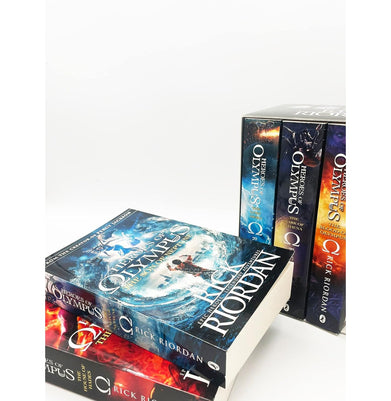 imagHeroes of Olympus Complete Collection 5 Book Slipcase Paperback Riordan Rick Paperback Rick Riordan