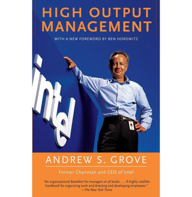 imagHigh Output Management Grove Andrew S. Paperback GROVE ANDREW S.
