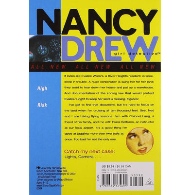 imagHigh Risk Volume 4 Nancy Drew All New Girl Detective Paperback Keene Carolyn