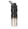 imag2HMI Gradient Colour Effect Vacuum Stainless Sports Water Bottle Flask, 600ml, Black