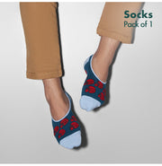 image //www.c...How About No! Unisex Socks, 100% Organic Cotton, No Show, Pack of 1