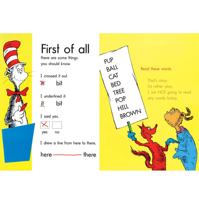 imagI Am Not Going To Read Any Words Today Âlearn With Dr. Seuss Seuss Dr.