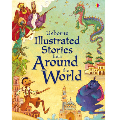 imagIllustrated Stories From Around the World Paperback Lesley Sims