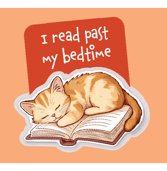 Loope I Read Past My Bedtime Bookmark