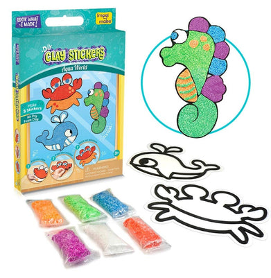 imagImagimake Clay Stickers - Aqua World