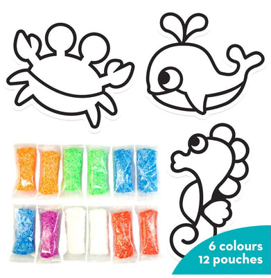 imagImagimake Clay Stickers - Aqua World