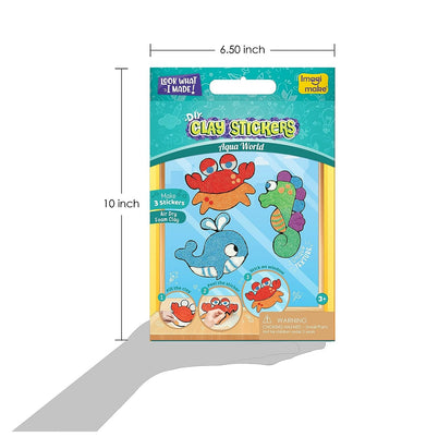 imagImagimake Clay Stickers - Aqua World