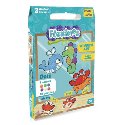 imagImagimake Clay Stickers - Aqua World