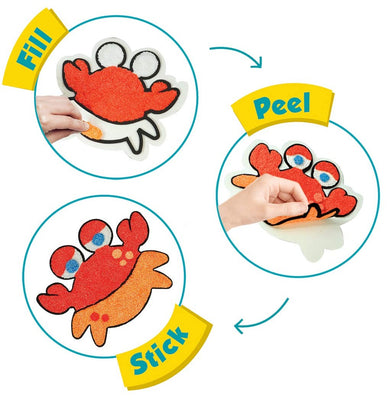 imagImagimake Clay Stickers - Aqua World