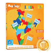 image //www.c...Imagimake Mapology India with Capitals
