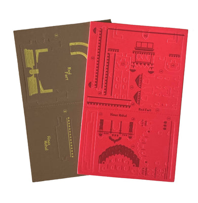 imagImagimake Mapology Monuments of India - Red Fort & Hawa Mahal