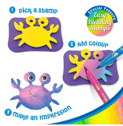 imagImagimake Stamp Art - Ocean