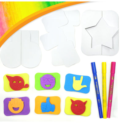 imagImagimake Stamp Art - Smiley