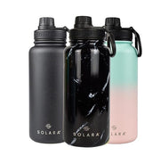 image //www.c...Insulated Water Bottle For Hot And Cold, Black Marble - 1000 Ml