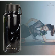 image //www.c...Insulated Water Bottle For Hot And Cold, Black Marble - 1000 Ml