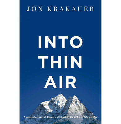 imagInto Thin Air Paperback Jon Krakauer