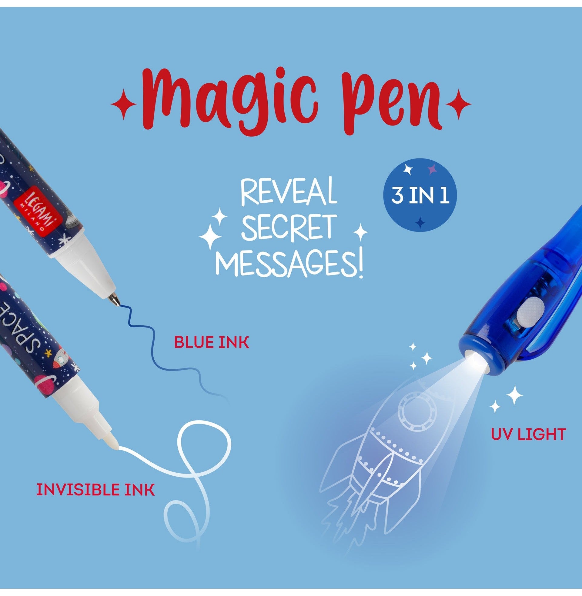 Invisible Ink Pen - Magic Space Writer | Crossword Bookstores
